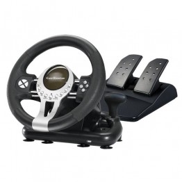 Euro Quantum Game Racing Wheel - Xbox One - PS4 - PC لوازم جانبی